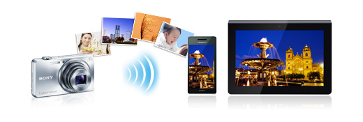 DSC-WX200 特長 : Wi-Fi機能＆写真・動画の多彩な活用 | デジタル 