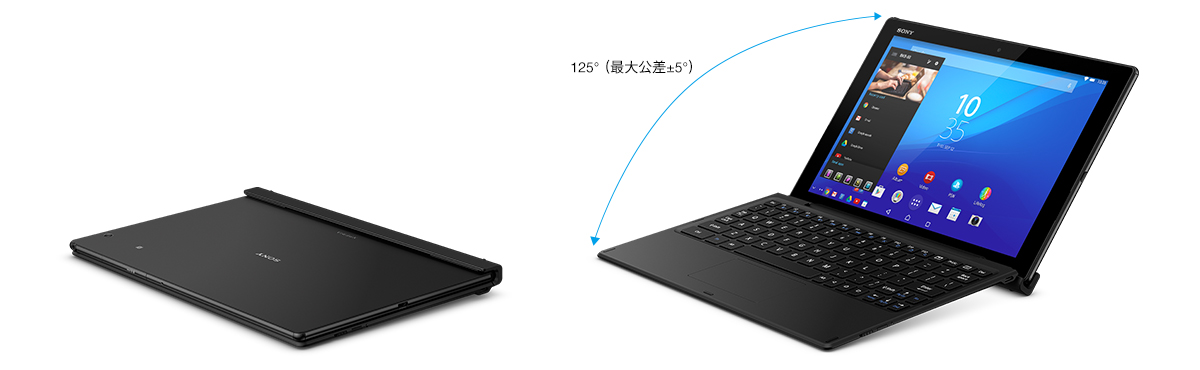 SONY XPERIA Z4 Tablet 専用キーボード(BKB50)セット