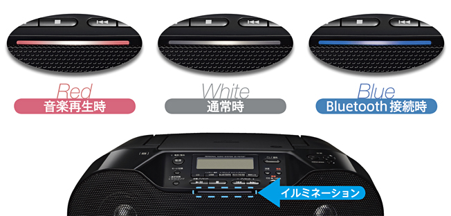 ZS-RS70BT 特長 : 音楽を楽しむ | ラジオ／CDラジオ・ラジカセ | ソニー