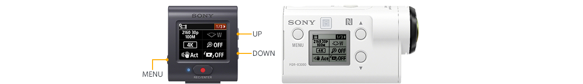 SONY-FDR-X3000リモコンセット