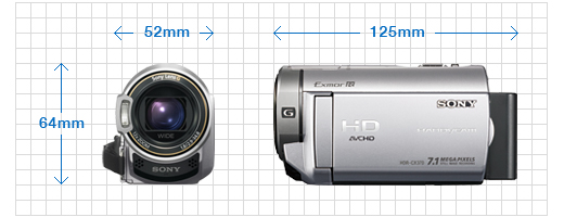 HDR-CX370V 特長 : 使いやすい快適操作 | デジタルビデオカメラ 
