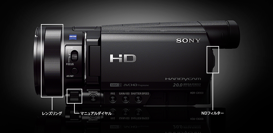 SONY HDR-CX900 ブラック