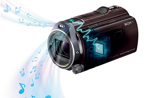 HDR-PJ630V 特長 : 高音質機能 | デジタルビデオカメラ Handycam