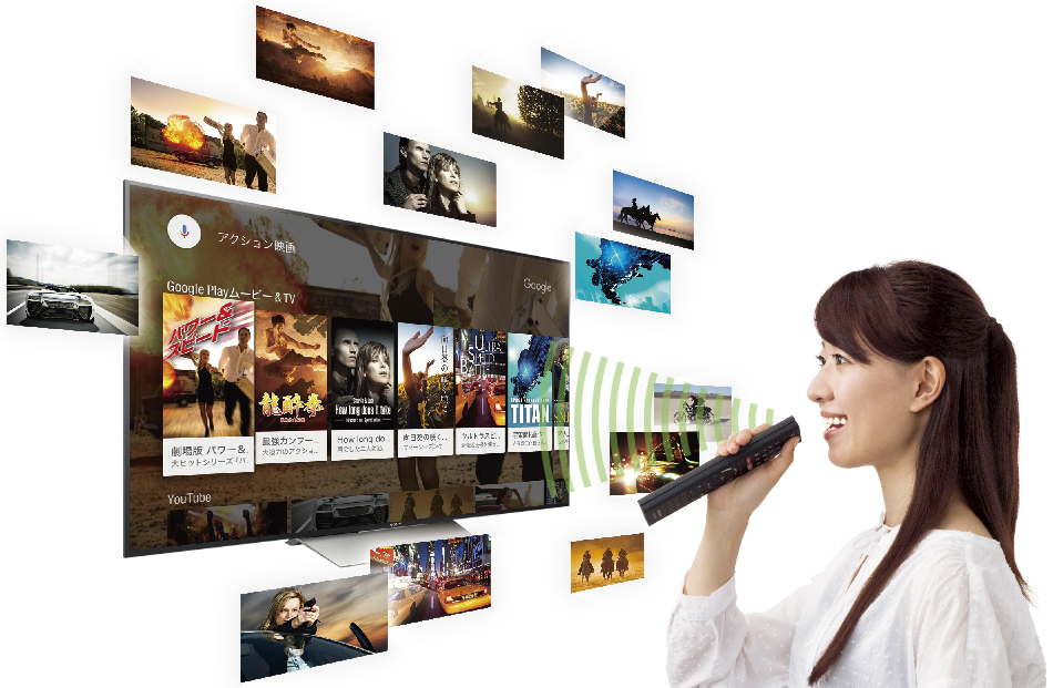 ソニー 65V型 4K 液晶テレビ Android TV KJ-65X8500D
