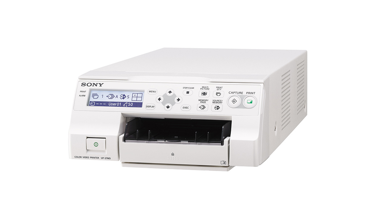 SDI規格に対応したA6サイズ 医療用カラービデオプリンターを発売－医療