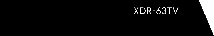 XDR-63TV 