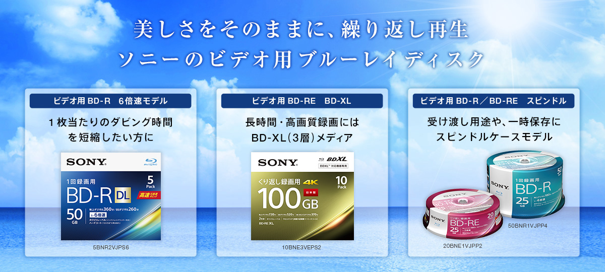 市場 ソニー BDメディア100GB 3BNE3VEPS2 2倍速 ビデオ用