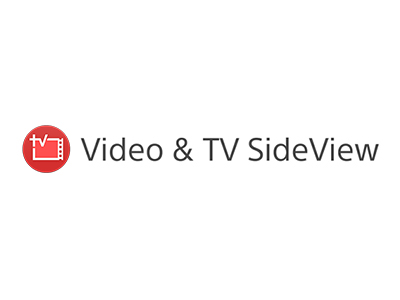 Video &amp; TV SideView
