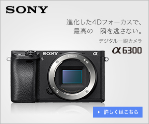 けーしんより先にα6300を買って自慢するにはこちらをクリック！ SonyMusicShop