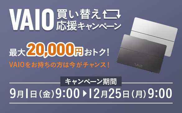 VAIO �����ւ� �����L�����y�[��