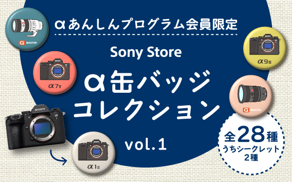 �����񂵂�v���O�����������@Sony Store�@���ʃo�b�W�R���N�V�����@vol.1�@�S28�키���V�[�N���b�g2��