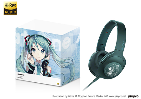 初音ミク」とコラボレーションしたステレオヘッドホン「h.ear on (MDR ...