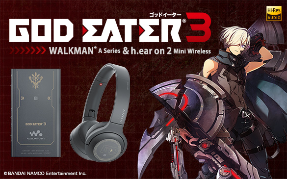 �E�H�[�N�}�� A�V���[�Y �� h.ear on 2 Mini Wireless �wGOD EATER 3�xEdition