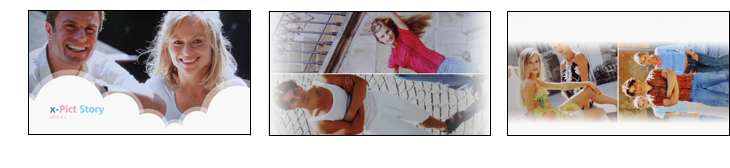 できあがったフォト作品を見る