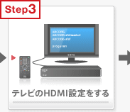 �e���r��HDMI�ݒ������