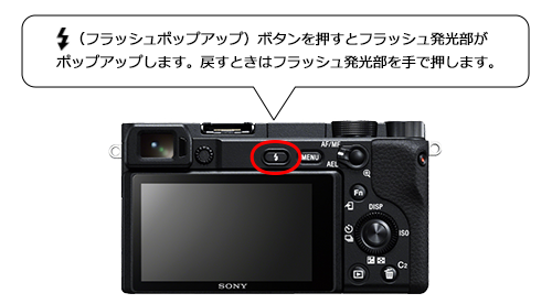 フラッシュ撮影の基礎知識 デジタル一眼カメラ A アルファ サポート お問い合わせ ソニー