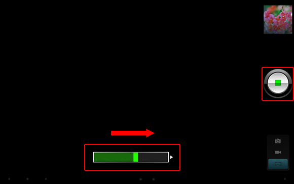 �V���b�^�[�A�C�R�����^�b�v