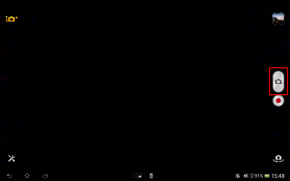 �V���b�^�[�A�C�R�����^�b�v