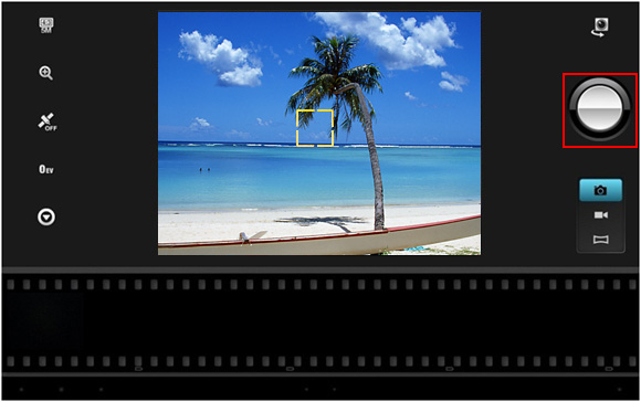 �V���b�^�[�A�C�R�����^�b�v