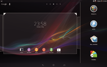 ホーム画面 Xperia Tablet Z 取扱説明書