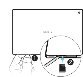 Sony Xperia™ Tablet Z̃[J[h}