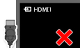 HDMI接続した機器の映像が出ない