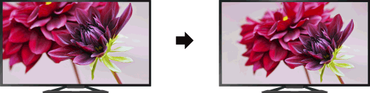 本体: 画面サイズ、位置の調整