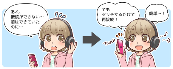 NFCڑBluetoothڑ̈Ⴂ