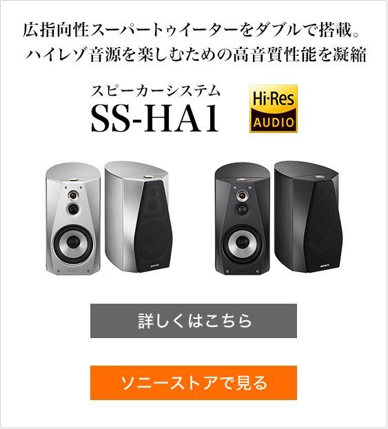 �L�w�����X�[�p�[�g�D�C�[�^�[���_�u���œ��ځB�n�C���]�������y���ނ��߂̍��������\���Ïk �X�s�[�J�[�V�X�e�� SS-HA1