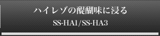 nC]̑햡ɐZ SS-HA1/SS-HA3