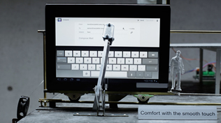 Confort with the smooth touch