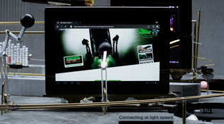 Connecting at ligh speed