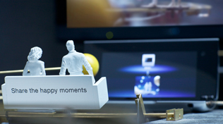 Share the happy moments