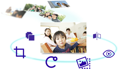 �ʐ^��ҏW���āA��y�ɃA�b�v���[�h�ł���