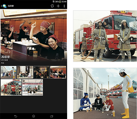 �{���̉Ƒ������h�m�����q�[���[�ɕ������c����̍�i�����ۂ�Xperia&trade; Z Ultra�Ŏ����B���A���e�B�ɔ[���B