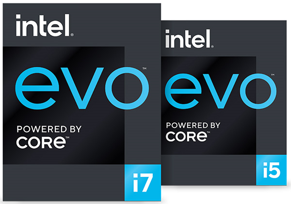 intel evo i7 / i5