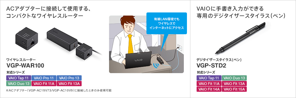 未使用品】デジタイザースタイラス Sony Vaio ペンタブVGP-STD1