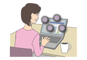 �E�C���X�̋��قɂ��炳���