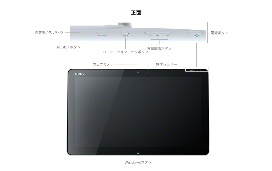 VAIO Tap 20 | “VAIO” | ソニー