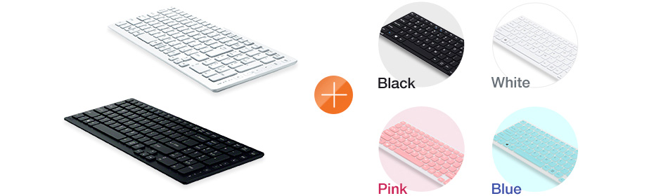 �u���b�N�E�z���C�g�E�s���N�E�u���[�E���b�h�E�_�[�N�u���[�̌v6�F�����C���A�b�v�����ʔ��L�[�{�[�h�E�G�A��p�ӁB