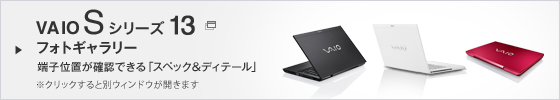 VAIO S�V���[�Y13�M�������[