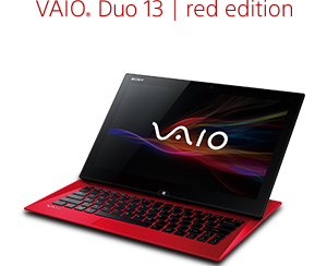 VAIO Duo 13 | red edition