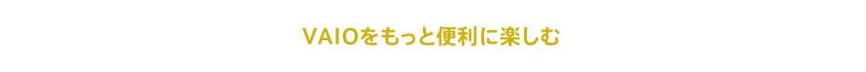 VAIOƕ֗Ɋy