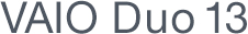 VAIO Duo 13