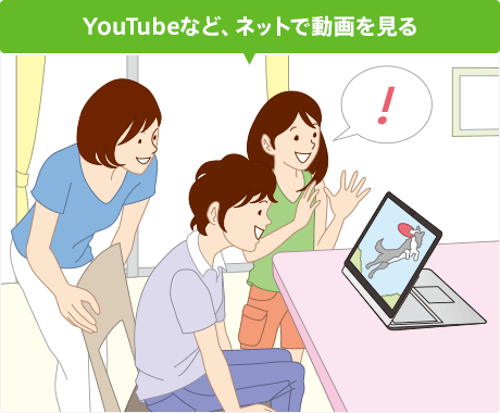 YouTube�ȂǁA�l�b�g�œ��������