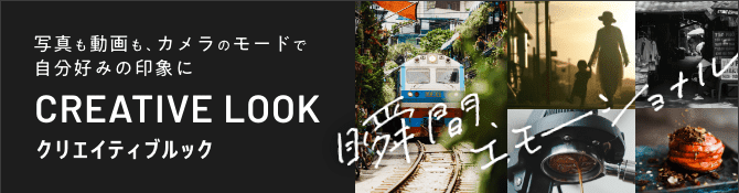 ʐ^AJ̃[hŎD݂̈ۂ CREATIVE LOOK NGCeBubN