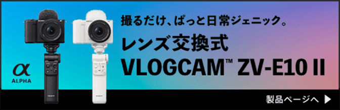 B邾AςƓWFjbNBVLOGCAM ZV-E10 II iy[W