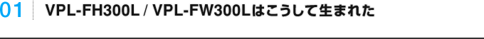 01 | VPL-FH300L/VPL-FW300L�͂������Đ��܂ꂽ