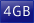 4GB