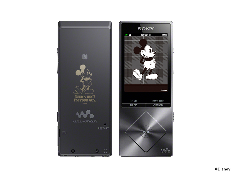 EH[N}®AV[Y NW-A25HN Disney Character Mickey & Minnie Classic Series